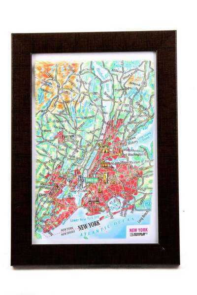 3d relief new york city souvenir map decor testplay 3d magnet fridge 7 th