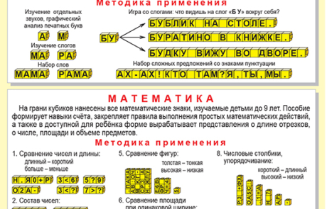 УМНЫЕ КУБИКИ НА РУССКОМ тыл