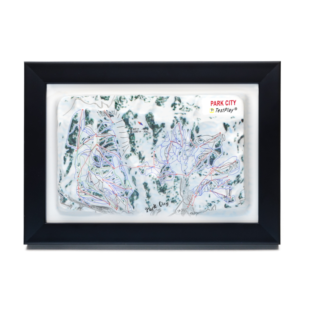 3d ski resort map Park City testplay 1