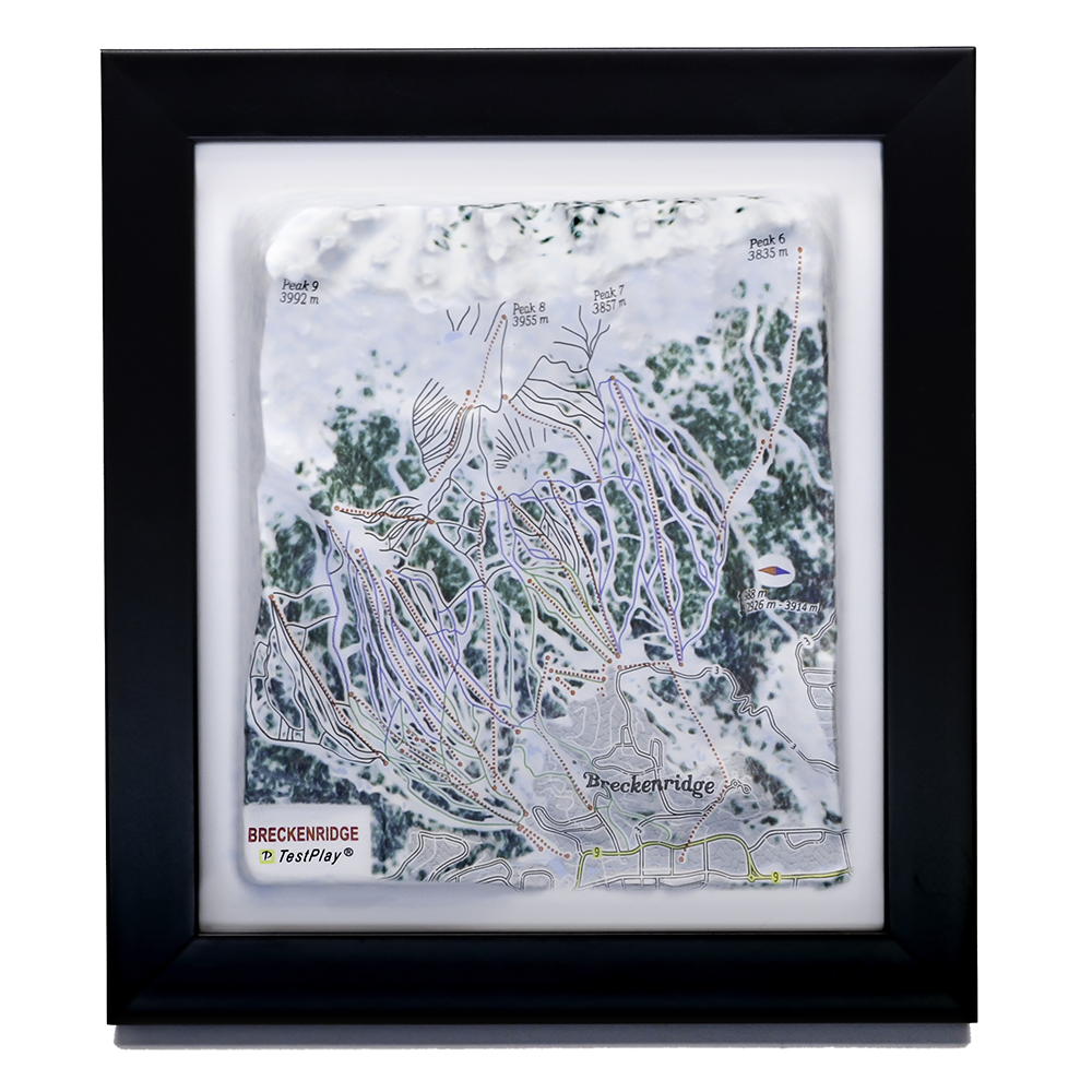 3d ski resort map Breckenridge testplay 1