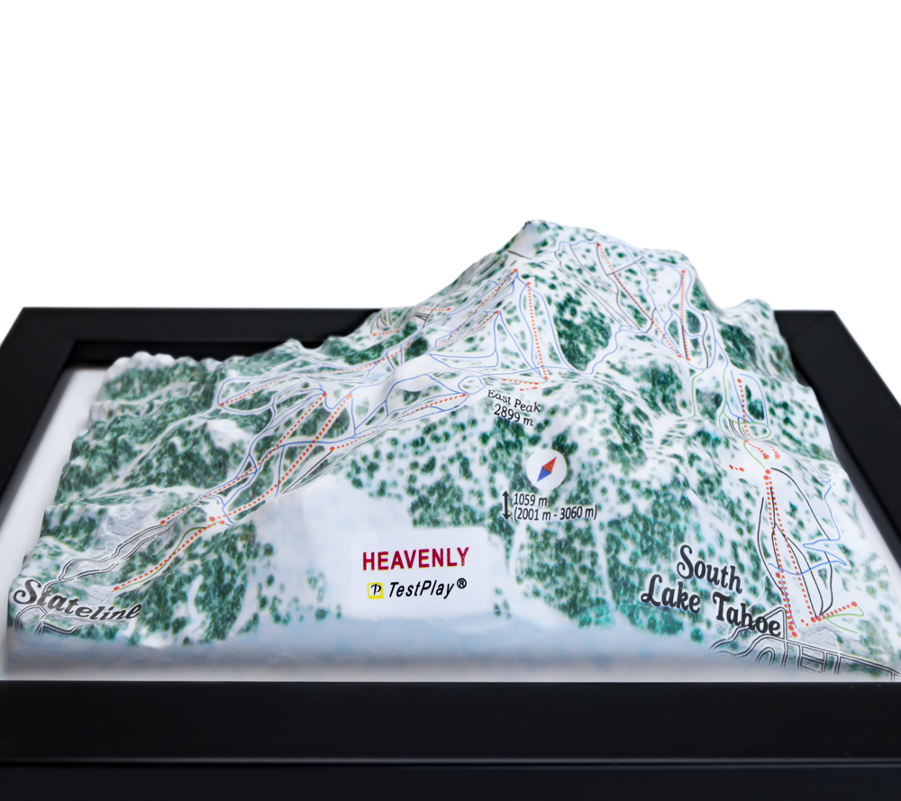 Heavenly 3D ski resort map testplay 4